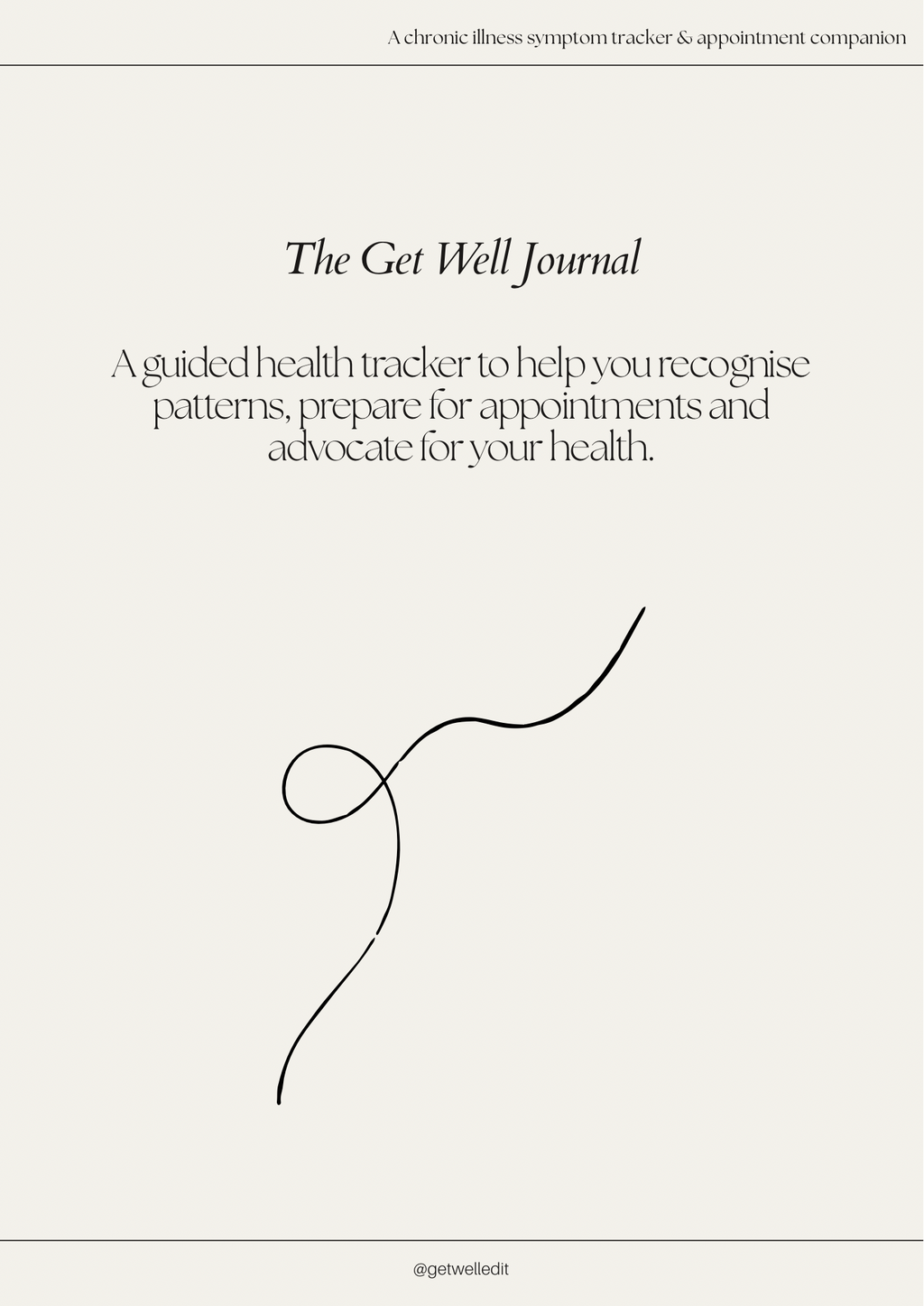 The Get Well Journal - Digital download